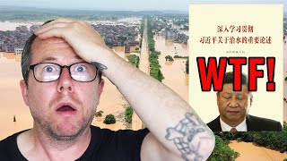 Xi Jinping Wrote a book about Flood Control and Then China Flooded! 習近平寫了一本關於洪水的書，然後中國被洪水淹沒了