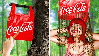 SNEAK FOOD Into SCHOOL CAMP! || Crazy Ways to Sneak Snacks ANYWHERE by Hungry Panda