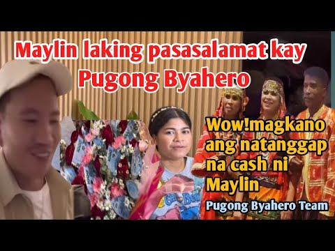MAYLIN LAKING PASASALAMAT KAY PUGONG BYAHERO AT SPONSORS