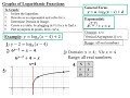 Logarithmic and Exponential Functions