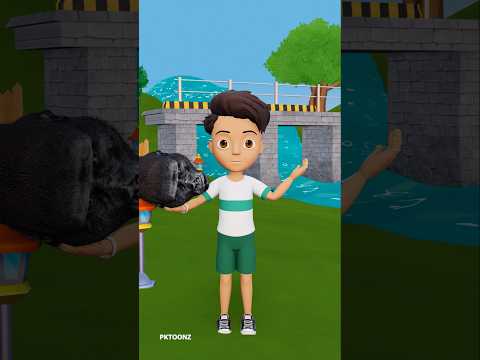 Pappu ka ghar Gorilla kahan se aa gaya 🦍😟| Gulli Bulli | Cartoon | short | shortscomedy #cartoon
