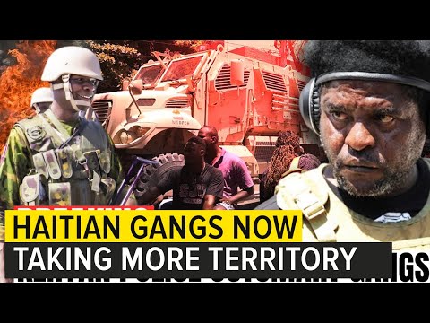 Kenyan Police losing the battle to Haitian gangs. More territory captured