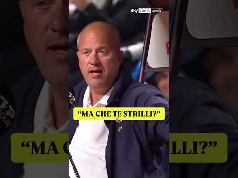 Scena esilarante nella sfida tra Fils e Zverev, con l'arbitro che dice "Ma che te strilli?"