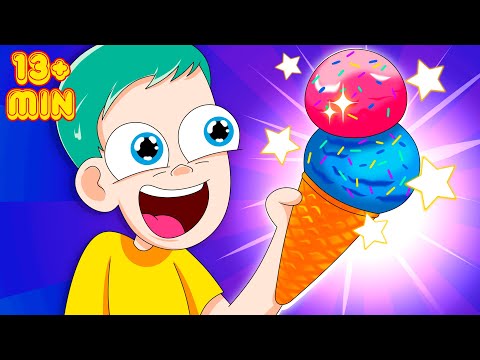 ICE CREAM SHARING + More Nursery Rhymes and Baby Songs