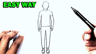 Pictures Of People To Draw | Man Drawing