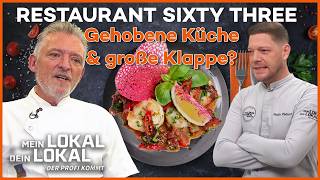 Internationale Küche im "Restaurant SIXTHY THREE" | Mein Lokal, Dein Lokal