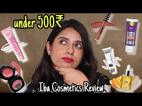 (தமிழில்) Reviewing Iba Cosmetics Makeup Under 10Mins | One Brand Makeup Review in Tamil