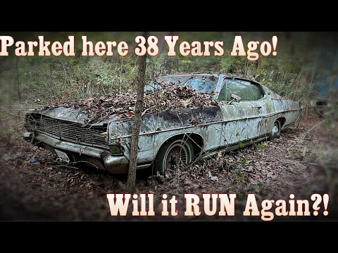 Parked and FORGOTTEN 38 Years Ago! Will this Ford Galaxie XL Run Again?!