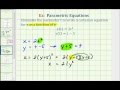 Parametric Equations and Graphing