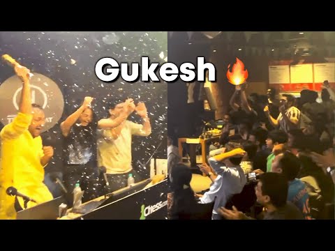 CROWD Is Super Happy after Gukesh's Win | FIDE World Championship 2024