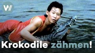 Krokodilschule in Bangkok - Der mutigste Tiertrainer Thailands! | Geschichten von Anderswo