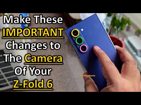 Change These HIDDEN Camera Settings On Your Z-Fold 6 NOW!! ✔📸