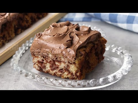 From an Old Recipe Book: Egg-Free, Soft and Fluffy Chocolate & Vanilla Cake