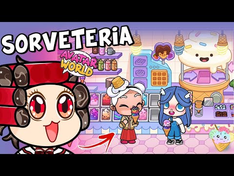 😜VOVÓ CRIOU SORVETE DE VEGETAIS NA NOVA SORVETERIA - Avatar World