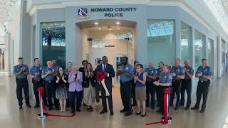 County Executive Ball & HCPD Open New Police Satellite Office at The Mall in Columbia 6-16-2026