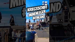 Kriegsschiff hautnah! 🇫🇮⚓️ (FNS Porkkala 91 in Finnland) #Shorts