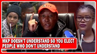 CIC Julius Malema Grilling MKP And Nobuhle Nkabane “Higher Education Shame Is So Painful”