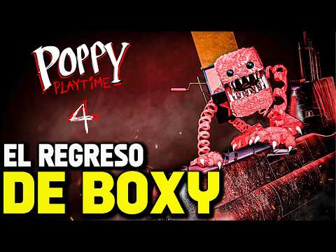 ¡La NUEVA ZONA de Poppy Playtime 4 que REVELA el REGRESO de BOXY BOO!