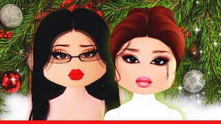 Dress to Impress Lana and Lina Story: a holiday disaster 🎄