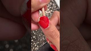 Peeling my Red Polish for Royal Blue Polish 💙 ilysmnails .com #nails #nailart #asmr #beautyhacks