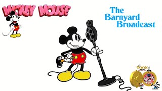 Mickey Mouse in "The Barnyard Broadcast" by Burt Gillett and Walt Disney. Colorized version!
