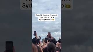 Tate McRae Dropped 'Two Hands' On A Sydney Rooftop | iHeartRadio Australia #tatemcrae #popmusic