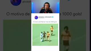 O verdadeiro motivo do Pelé ter mais de 1000 gols 👑⚽