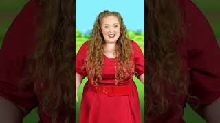 Wiggle Your Fingers and Toes and sing along with Jacinta 😊 #kidssongs #shorts