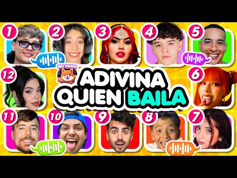 ADIVINA BAILA MEJOR Viral de TIKTOK🎁Intensamente 2👨🏻‍🎤Peso Pluma, Fede Vigevani, Xavi, Tony de Picus