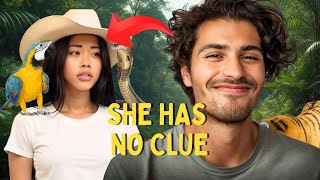 I Put My Girlfriend Through the HARDEST Animal Quiz Ever