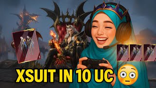 DRAVION X SUIT  in 10 UC only 😳 REVENGE GAMEPLAY WITH NEW X SUIT 😍🔥