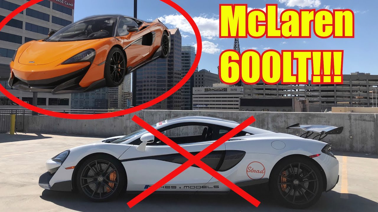 Swapping the 570s for a McLaren 600LT. for the afternoon