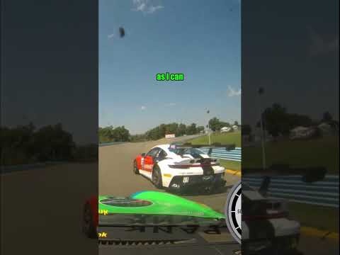 It’s a mutli-class race. He is faster in a straight line, while I’m faster in the corners 😉
