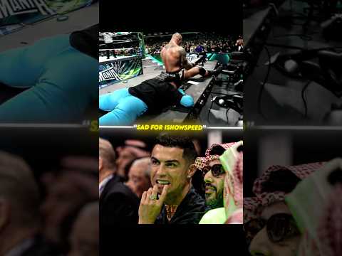 Ronaldo Reacts To IShowSpeed 🤯😬