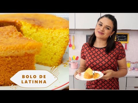 BOLO DE MILHO DE LIQUIDIFICADOR RÁPIDO E FÁCIL