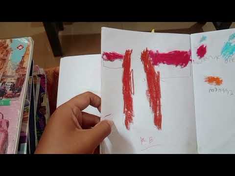 Menggambar bendera merah putih, ini hasilnya...