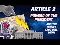 Exploring the Executive Branch and Presidential Powers
