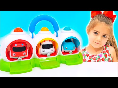 Divertidas Aventuras con Robots, Coches y Rescates - Compilación para Niños con Nastya, Artem y Mía