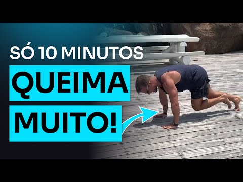 Como substituir a ESTEIRA com apenas 10 minutos de treino? - treino de férias