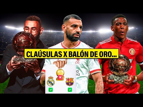 Los 9 CRACKS con EXTRAÑAS CLÁUSULAS DE BALÓN DE ORO en su CONTRATO ¡¿EL MADRID ESTÁ EN APRIETOS?!✍️💰