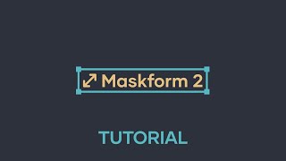 Maskform 2 for After Effects Tutorial