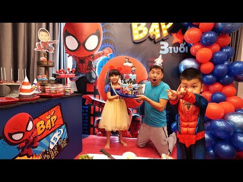 TỔ CHỨC SINH NHẬT BÉ BẮP 3 TUỔI ♥ BÉ BÚN ♥