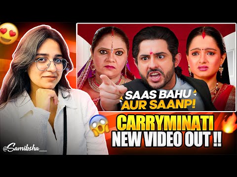SAAS BAHU AUR SAANP Reaction | CARRYMINATI | Samiksha Sengar