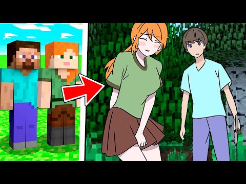 Mobs de Minecraft SI FUESEN ANIMES 😱