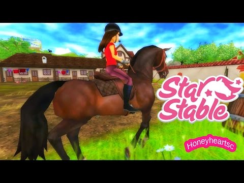 Star Stable Horses Game Let's Play with Honeyheartsc Part 1 Video Series - Create Rider