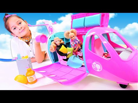 Volamos a Maldivas con Selin. Castillo mágico. Muñecas Barbie