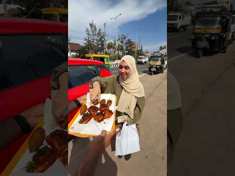 delivery girl food challenge