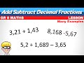 Subtraction and Decimal Operations