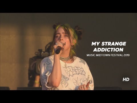 Billie Eilish - My Strange Addiction -  Live At Music Midtown Festival 2019 HD