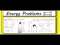 Energy Concepts in High Jumping